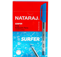 Nataraj Ballpoint Pens Surfer Blue 0.7mm 50 pcs