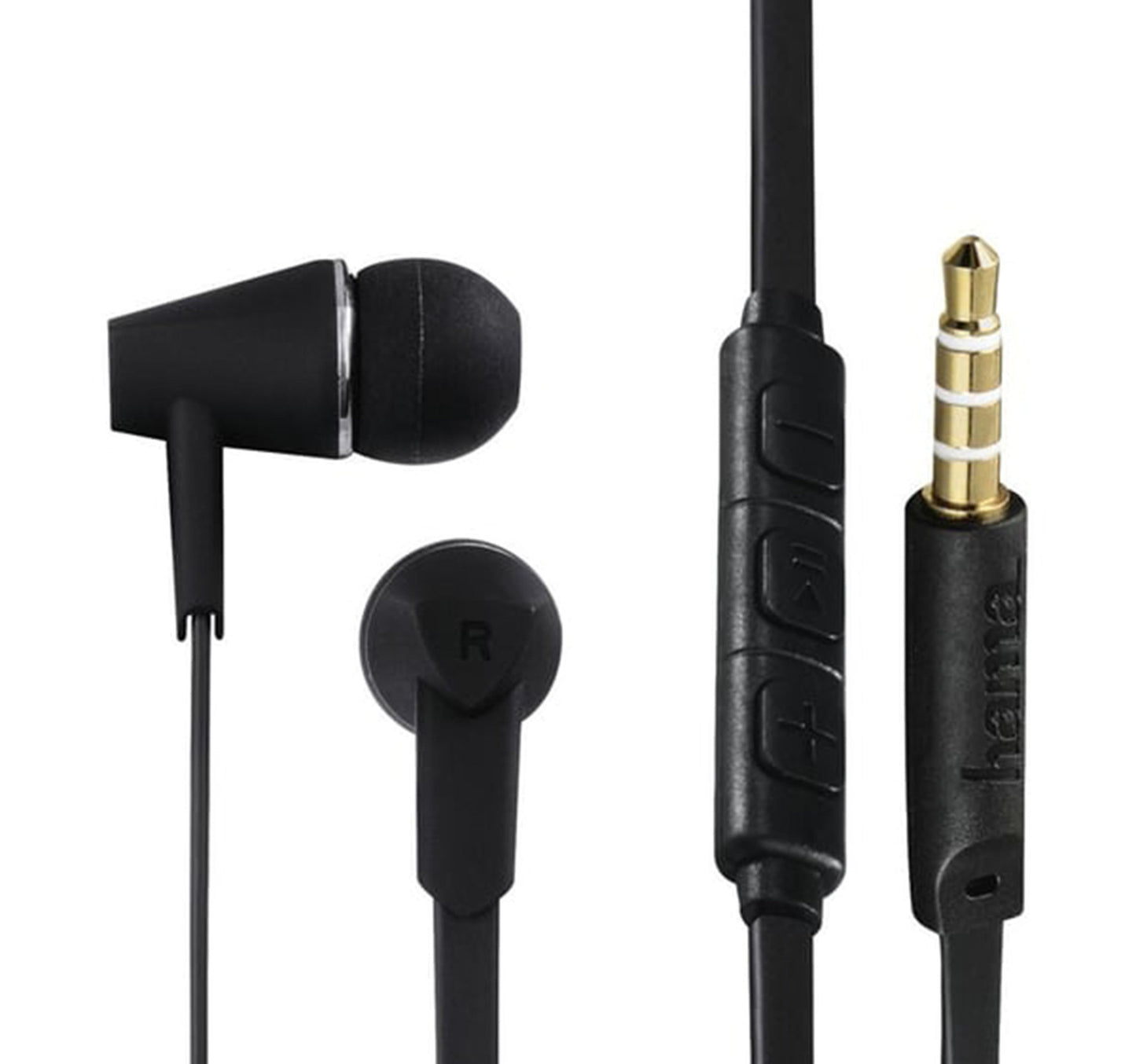 Hama In Ear Headphone JOY 184007 Black Lulu Hypermarket