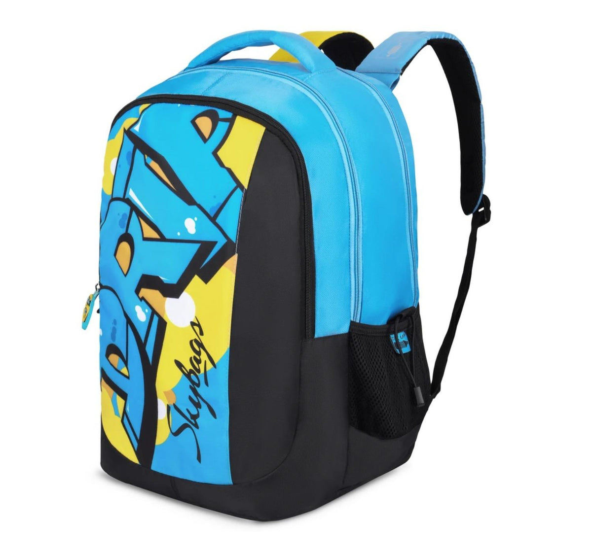 Skybags Squad Pro 04 School Backpack, 41L, Sky Blue