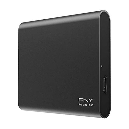 PNY Pro Elite USB 3.1 Gen 2 Type-C Portable Solid State Drive 1TB PSD0CS2060-1TB-RB
