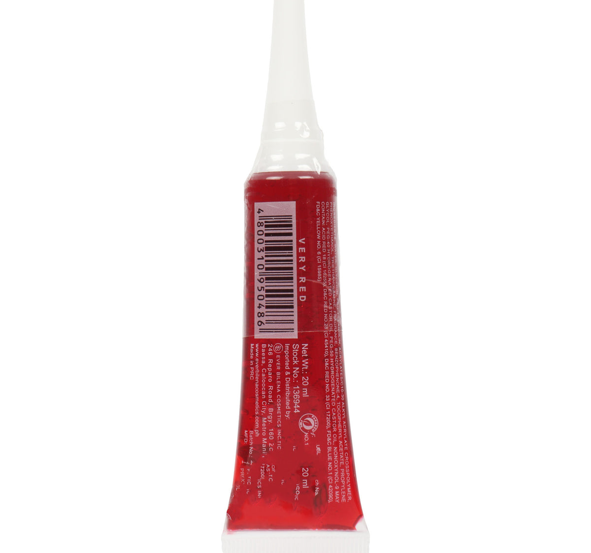 Ever Bilena Lip & Cheek Stain Very Red 20 ml