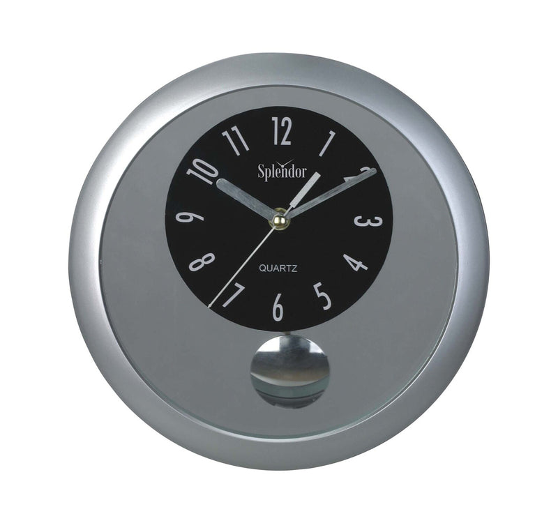 Splendor Battery Operated PVC Wall Clock 26x5x26cm PW053 Assorted