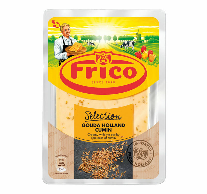 Frico Gouda Cumin Cheese Slices 150 g Lulu Hypermarket