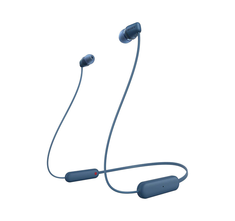 Sony In-Ear Bluetooth Headphones, Blue, WI-C100/LZ