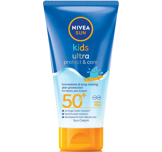 Nivea SUN Kids Ultra Protect & Play SPF 50+ Moisturising Kids Sun Cream 150 ml