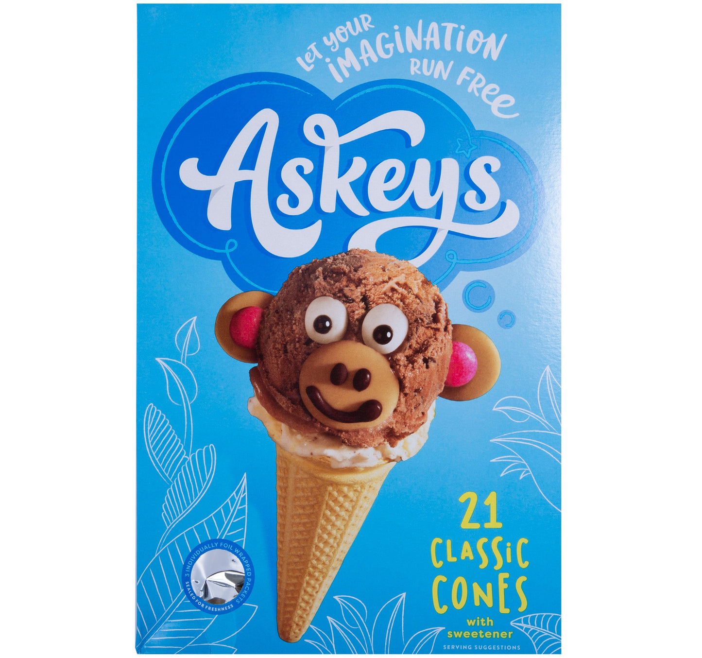 Askeys Cones 21 pcs Lulu Hypermarket