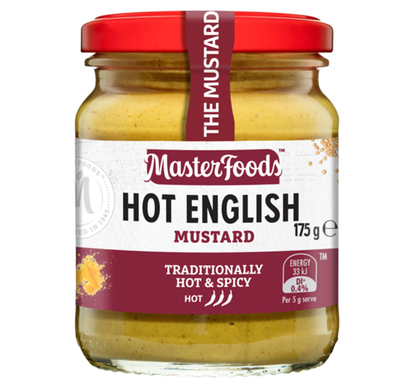 Masterfoods Hot English Mustard 175 g Lulu Hypermarket