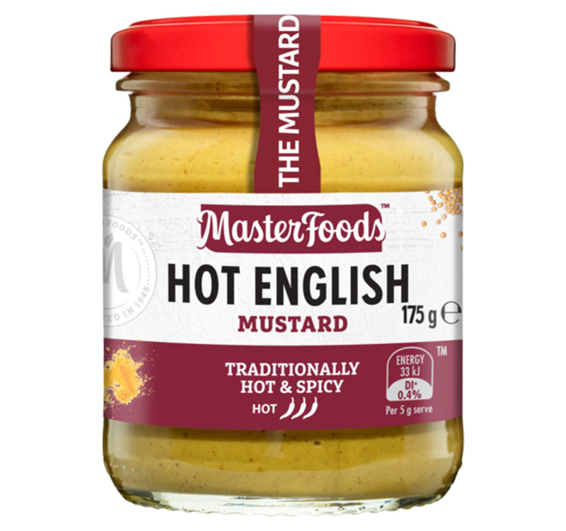 Masterfoods Hot English Mustard 175 g Lulu Hypermarket