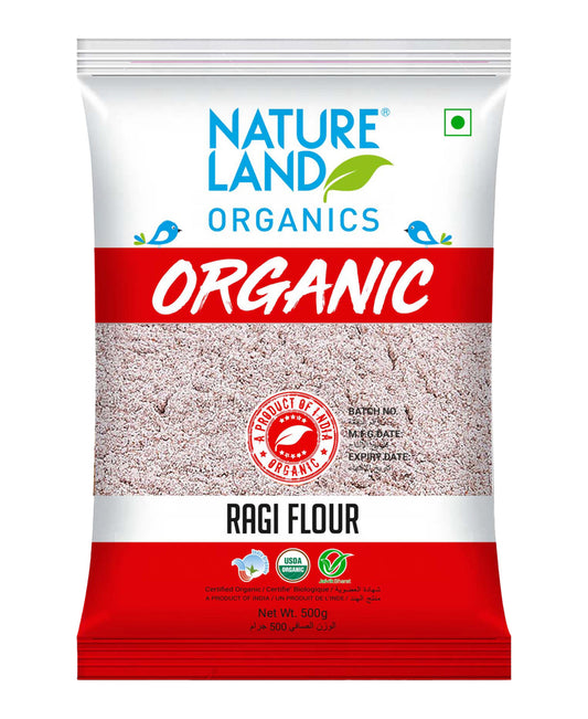 Natureland Organics Ragi Flour 500 g