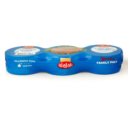 Al Alali Yellowfin Tuna in Water 3 x 170 g