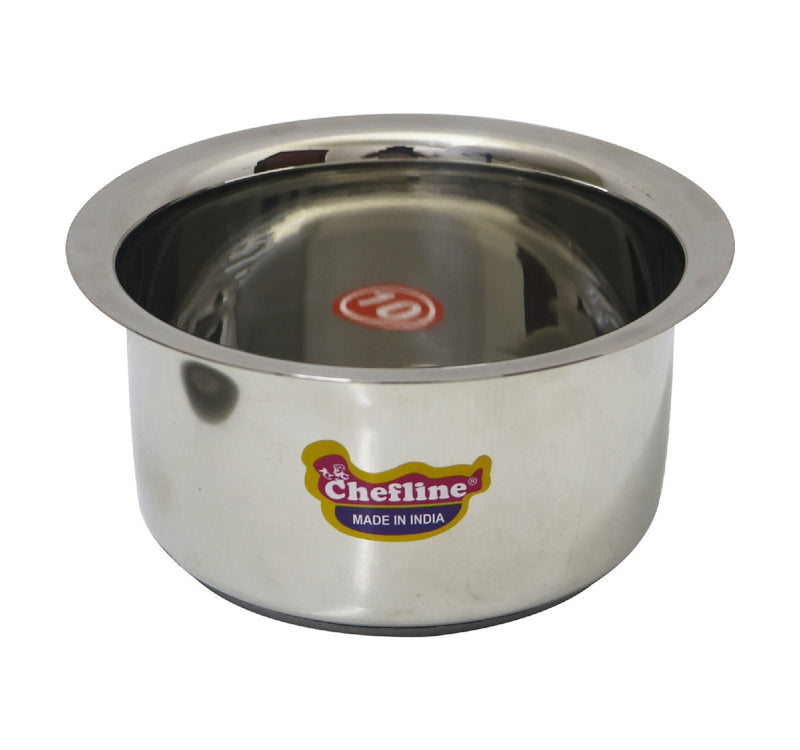 Chefline Stainless Steel Top Set With Induction Bottom, 12 cm