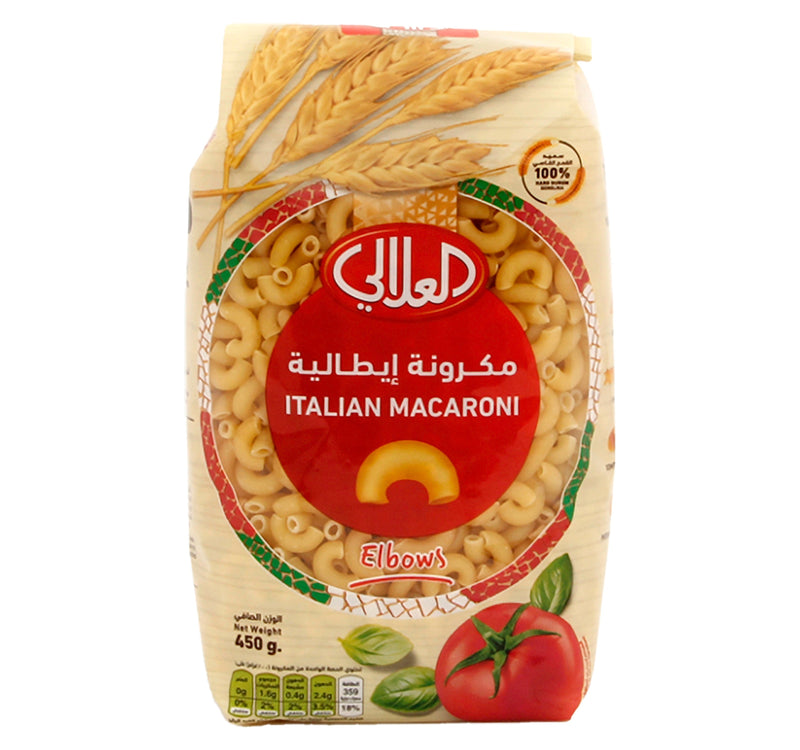 Al Alali Italian Macaroni Elbows 450 g Lulu Hypermarket