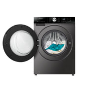 Hisense Front Load Washing Machine, 10 kg, 1400 RPM, Titanium Grey, WF3S1043BT