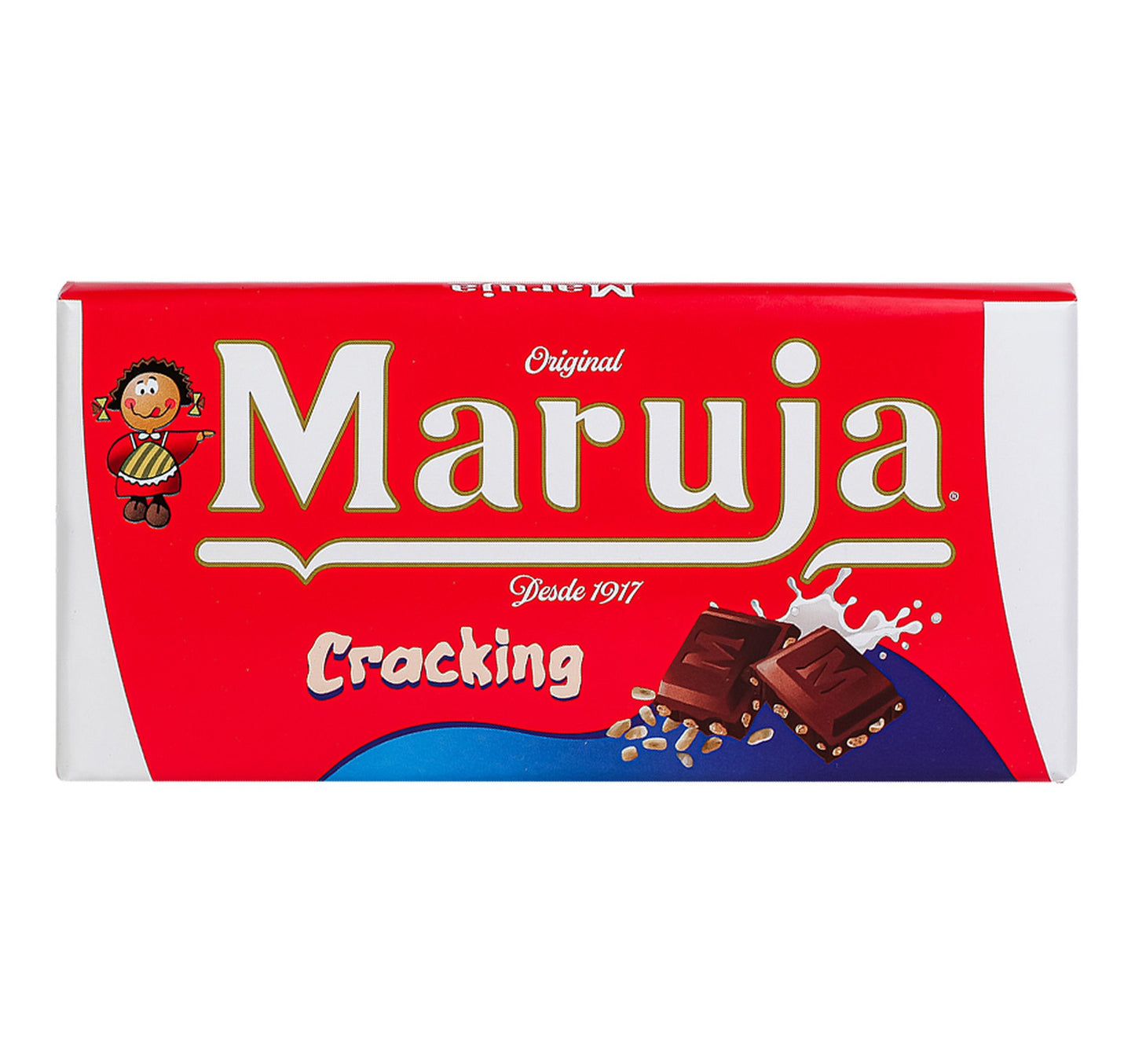 Maruja Compound Chocolate with Milk and Crispy Rice 85g Lulu Hypermarket