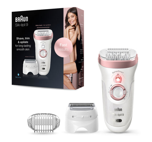 Braun Silk-Epil 9 Wet & Dry Epilator 9-720