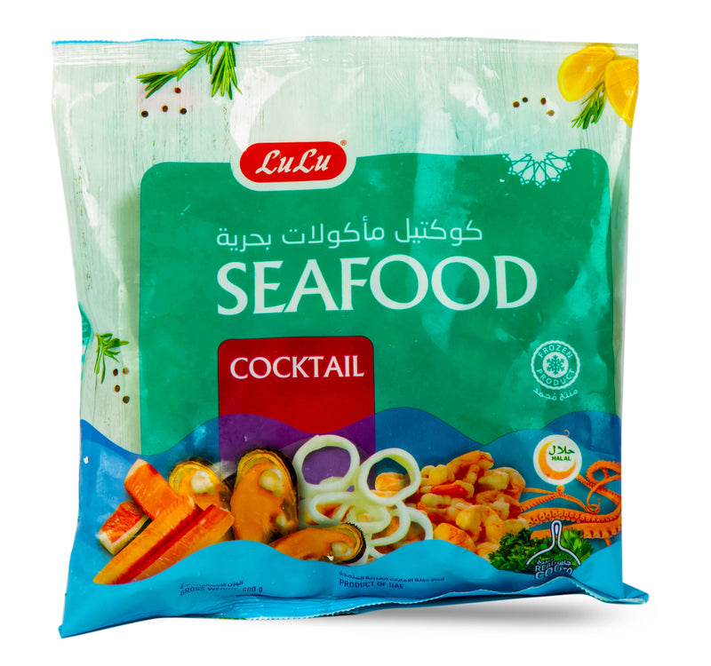 LuLu Frozen Seafood Cocktail 500 g Lulu Hypermarket