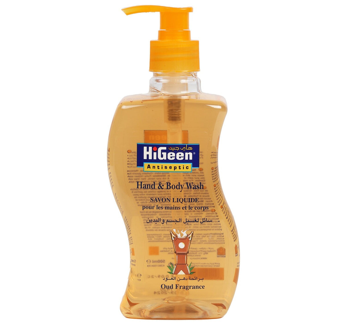 Hi Geen Hand & Body Wash Oud Fragrance 500 ml