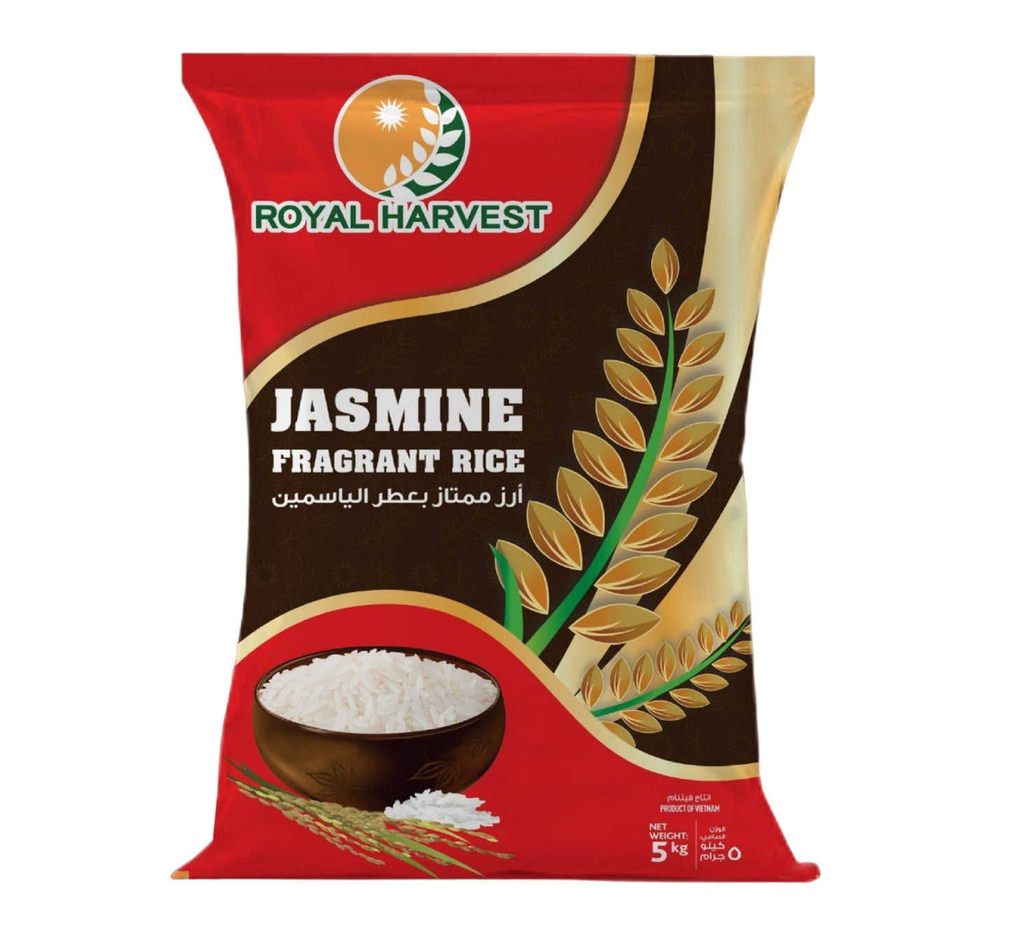 Royal Harvest Jasmine Fragrant Rice 5 kg Lulu Hypermarket