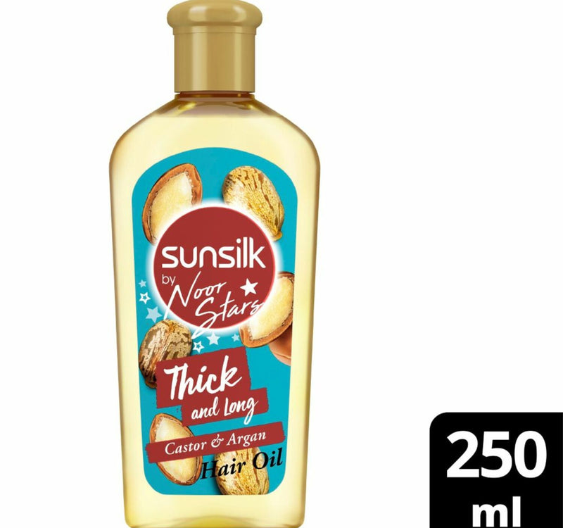 Sunsilk Thick & Long With Castor & Argan Hair Oil 250 ml
