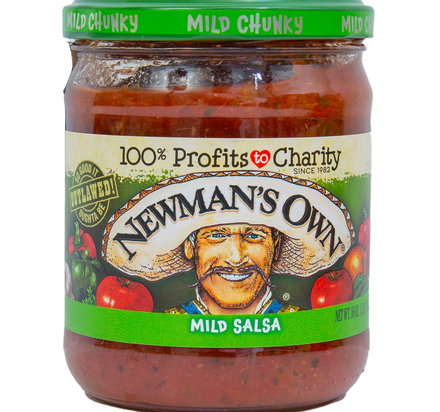 Newman's Own Mild Salsa 453 g Lulu Hypermarket