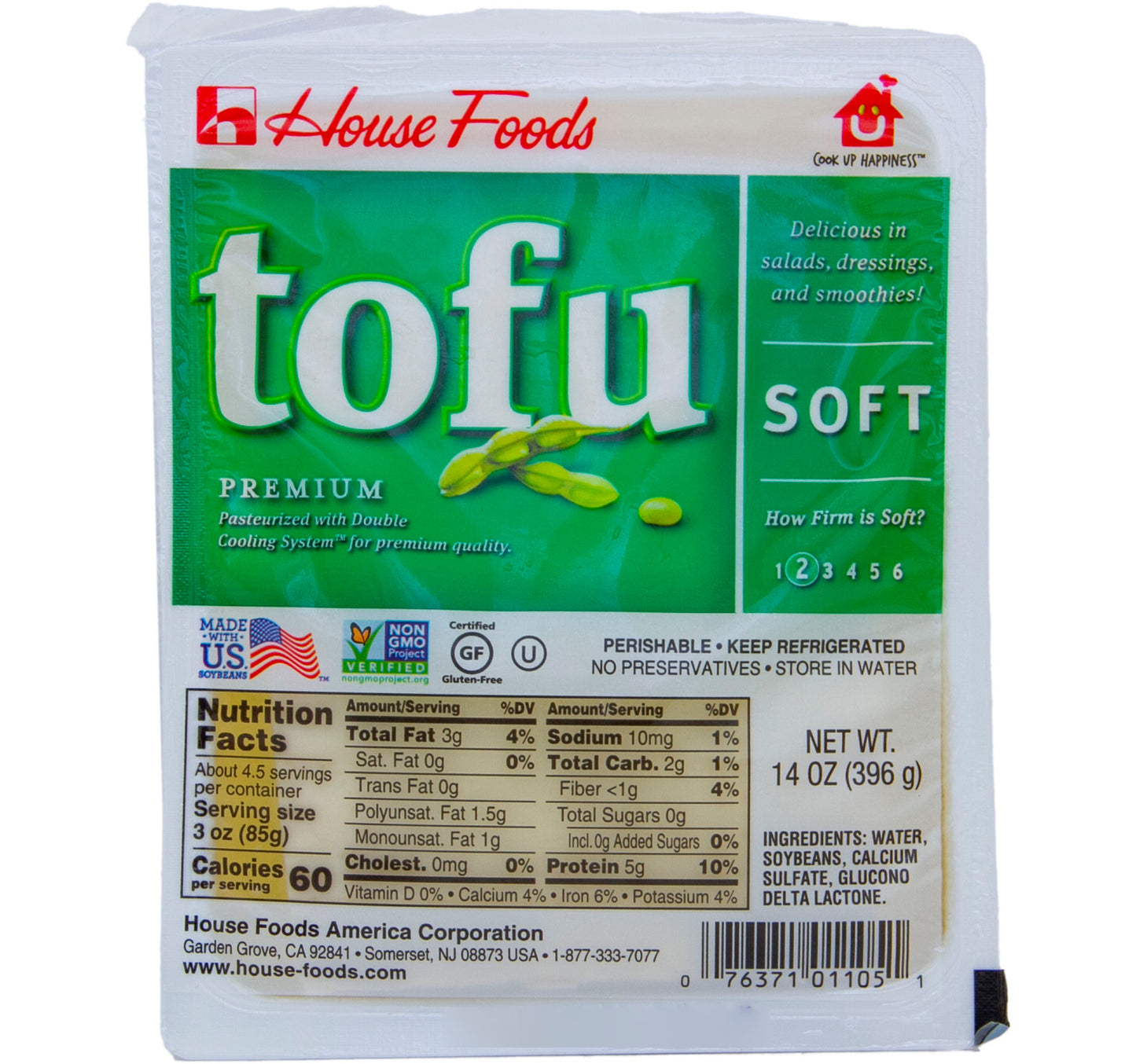House Foods Tofu Premium Soft Silken396 g