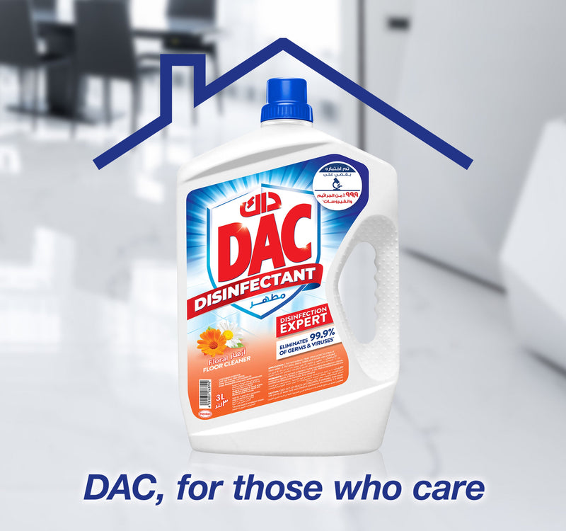 Dac Floral Disinfectant 3 Litres