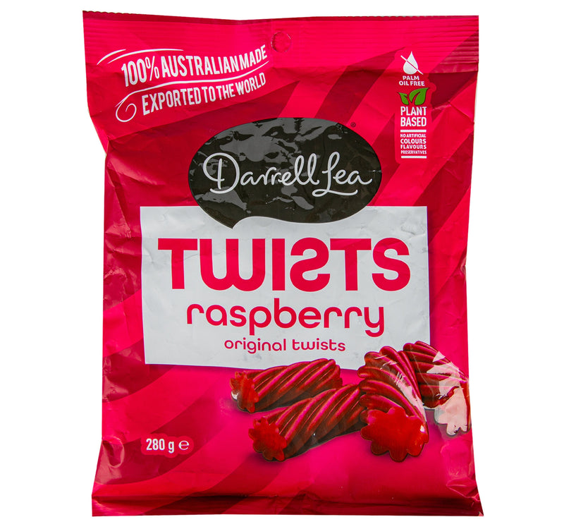 Darrell Lea Twist Raspberry 280 g Lulu Hypermarket