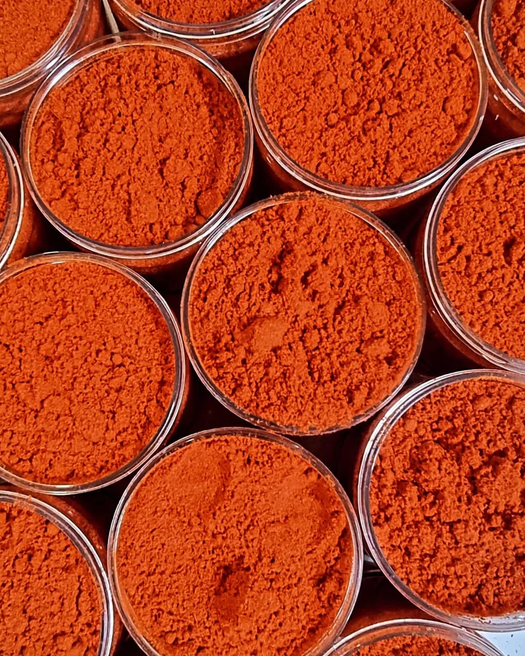 Red sweet pepper paprika spice Shefs