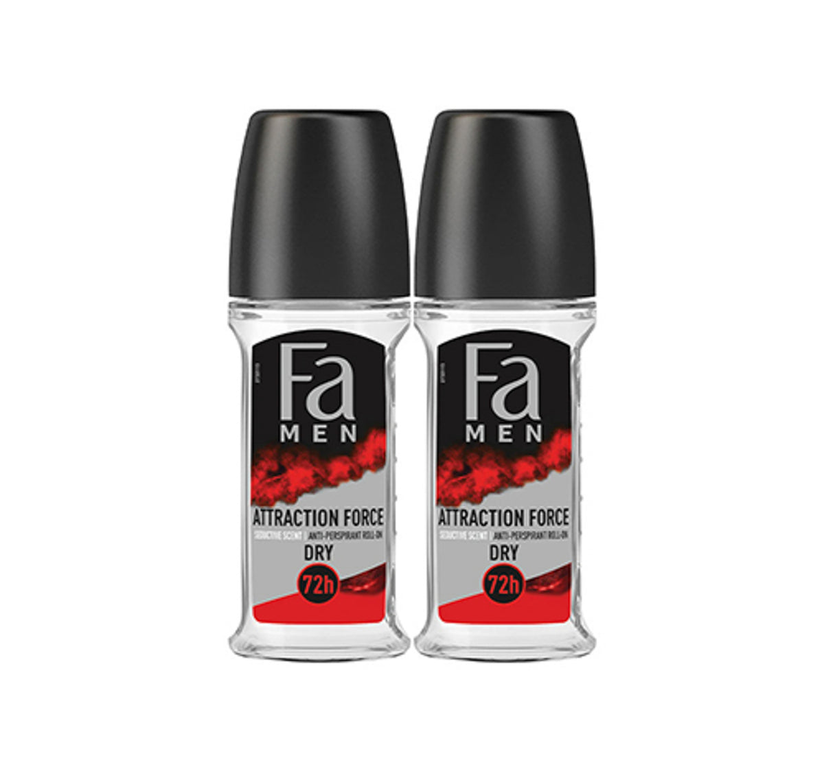 Fa Attraction Force For Men Anti-Perspirant Roll On 2 x 50 ml