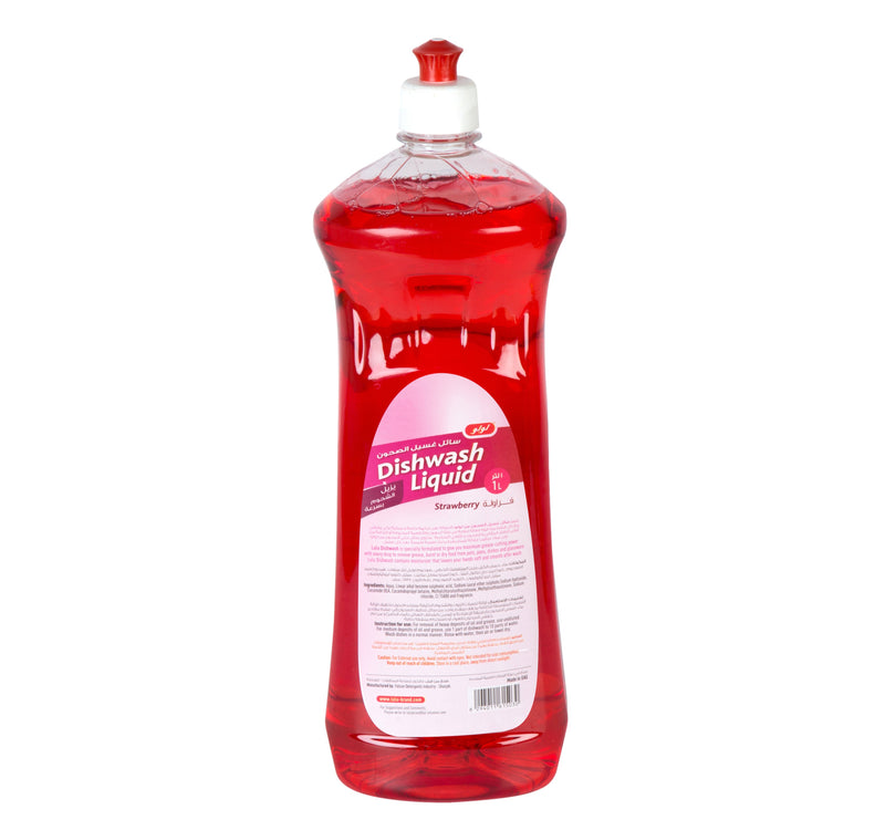 LuLu Dishwashing Liquid Strawberry 1 Litre
