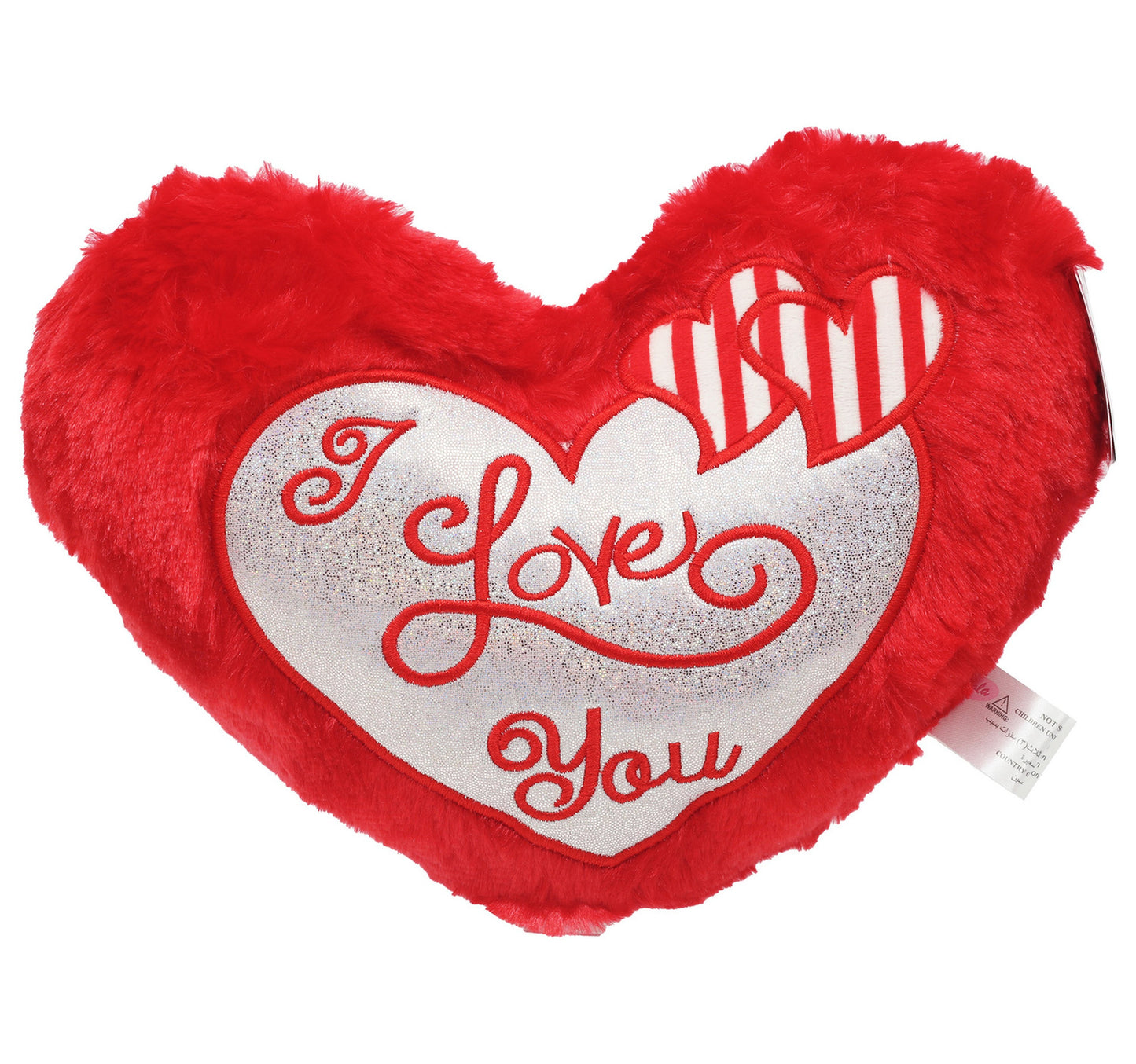 Fabiola Soft Heart Plush 30cm LJ1195-1 Assorted