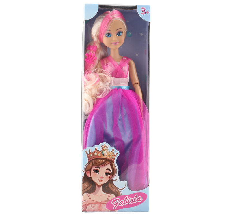 Fabiola Fashion Doll 13.5" C13025/26 Assorted