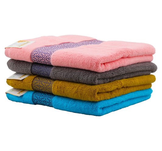 Homewell Bath Towel 70 x 140cm Zero Twist Fashion 1pc Assorted Colors
