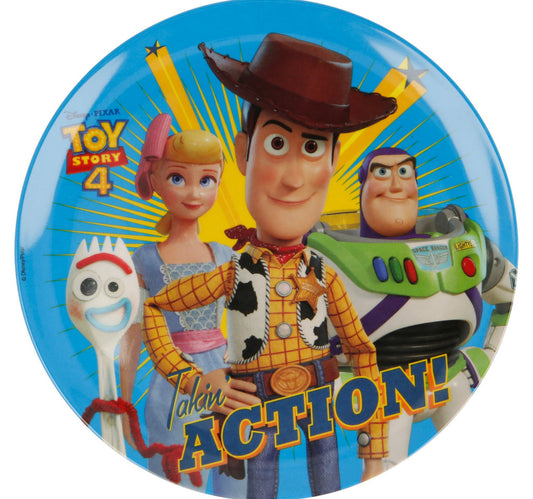 Toy Story Melamine Plate Without Rim, 21858