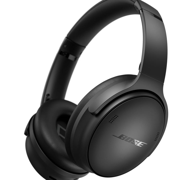 سماعات Bose QuietComfort اللاسلكية لإلغاء الضوضاء، لون أسود