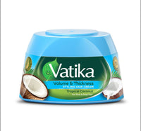 Vatika Volume & Thickness Styling Hair Cream Tropical Coconut 140 ml