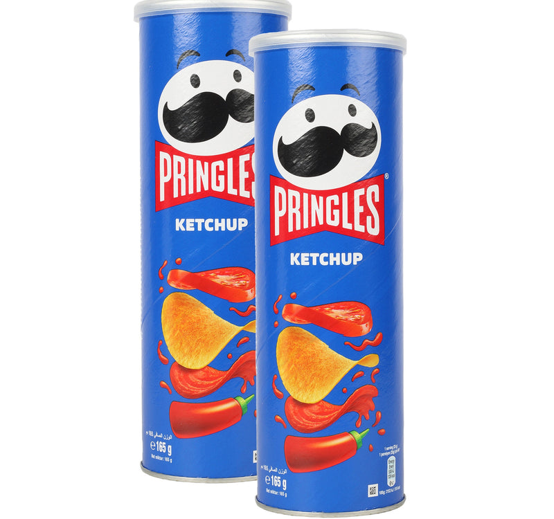 Pringles Ketchup Chips 2 x 165 g Lulu Hypermarket