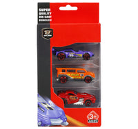 سيارة Skid Fusion Die-Cast، 3 قطع، 8619/8635
