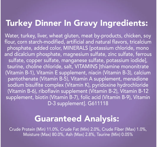 Friskies Price Fillets Turkey Dinner 156 g