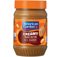 American Garden Vegan & Gluten Free Creamy Peanut Butter 454 g Lulu Hypermarket