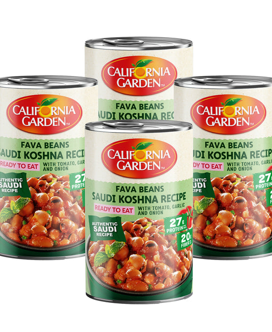 California Garden Fava Beans Saudi Koshna Recipe 450 g 3+1 Lulu Hypermarket