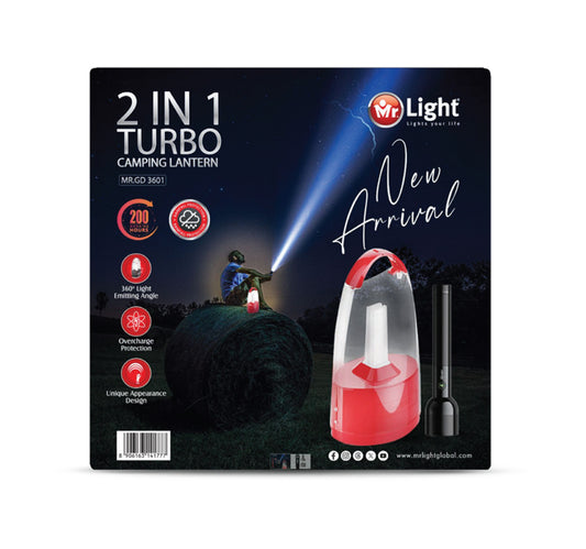 Mr.Light Emergency + Torch Combo MR.GD 3601