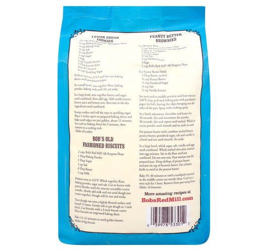 Bob's Red Mill Unbleached White All Purpose Flour 2.27 kg Lulu Hypermarket