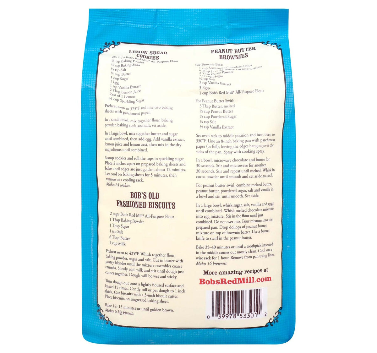 Bob's Red Mill Unbleached White All Purpose Flour 2.27 kg Lulu Hypermarket