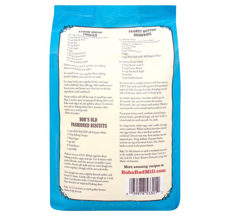 Bob's Red Mill Unbleached White All Purpose Flour 2.27 kg Lulu Hypermarket