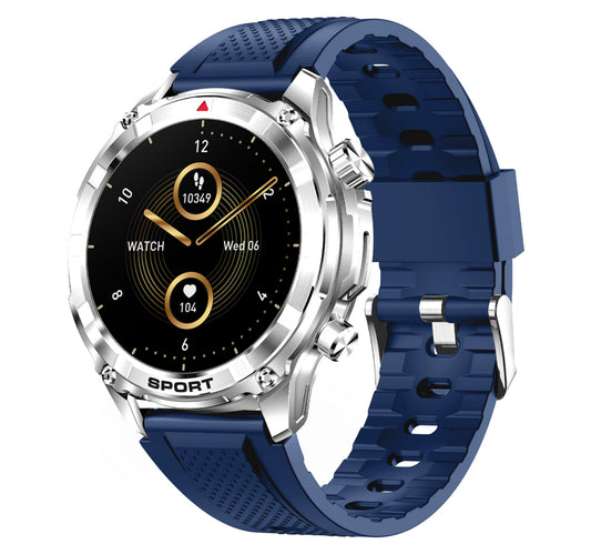 X.Cell Smart Watch Elite 6 Silicon Strap Blue