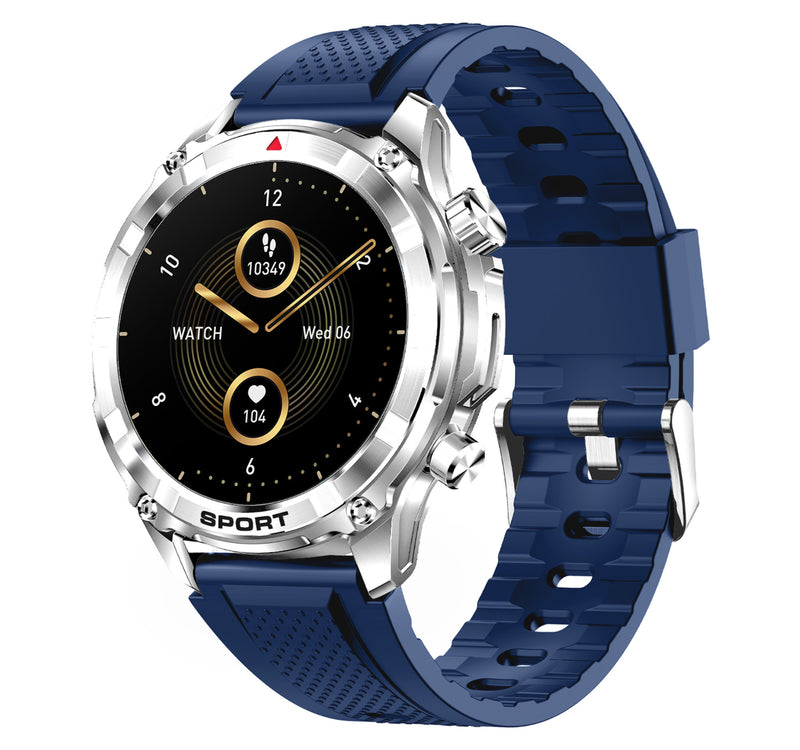 X.Cell Smart Watch Elite 6 Silicon Strap Blue