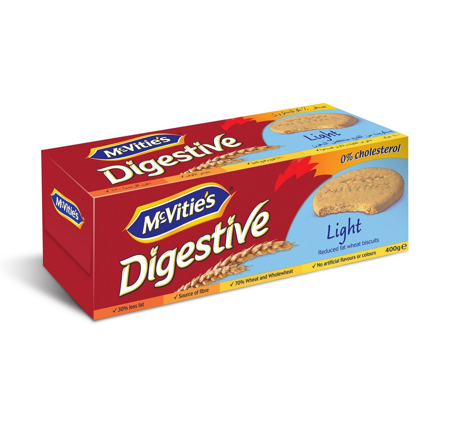 McVitie's Digestive Light Biscuits 400 g Lulu Hypermarket