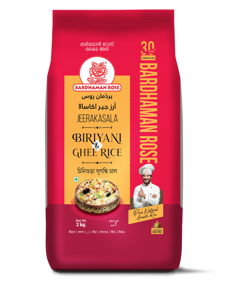 Bardhaman Rose Jeerakasala Rice 2 kg Lulu Hypermarket