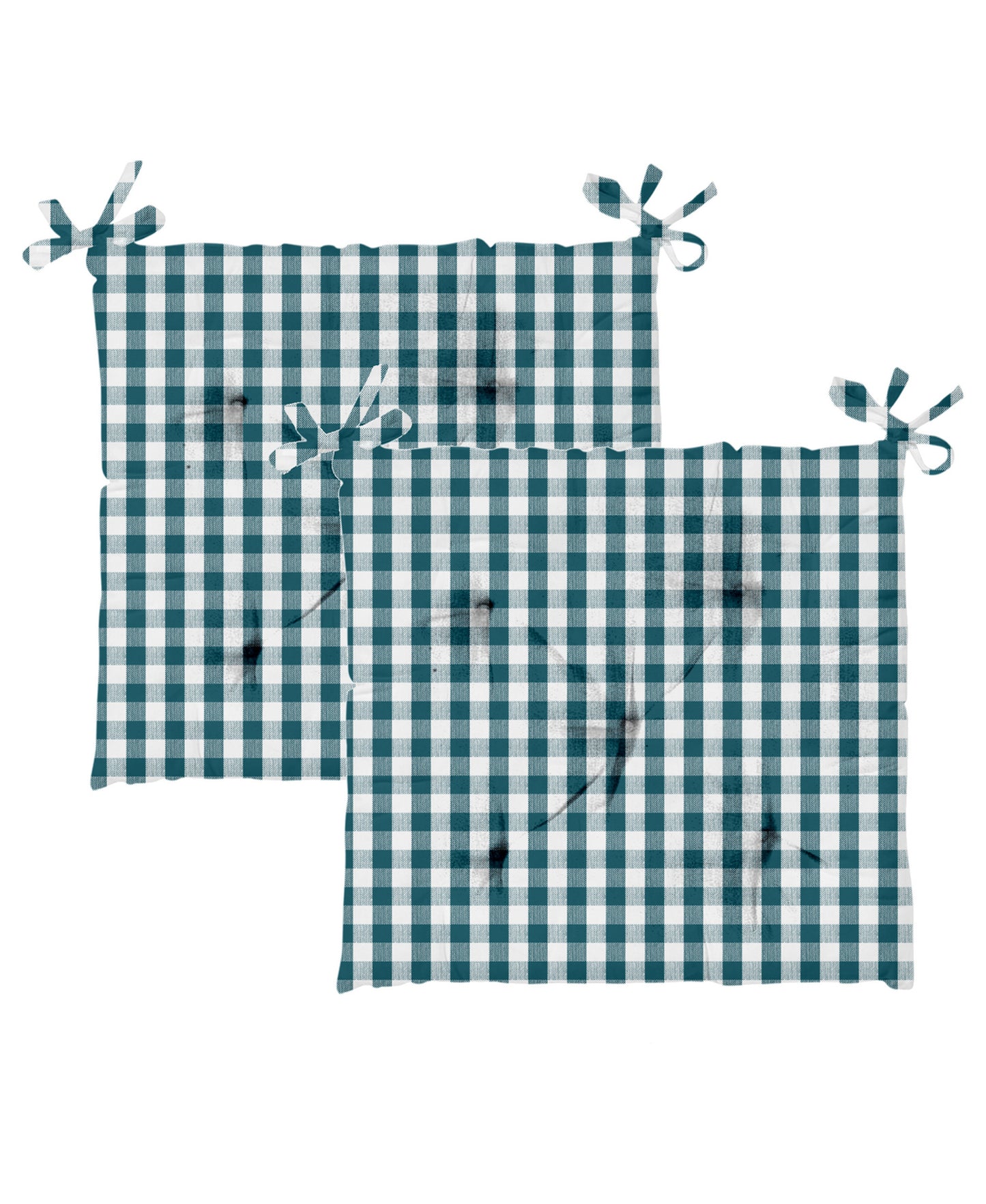 Homewell Chair Pad, 40 x 40 cm, 2 pcs, Turquiose